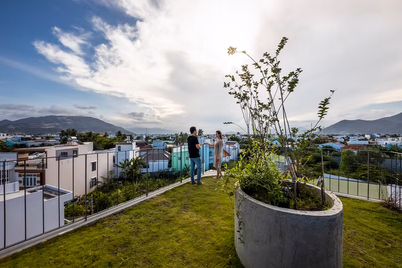 Hiệu ứng hang động thông gió cho nhà hướng Tây