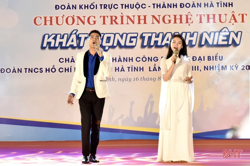 Đặc sắc chương trình nghệ thuật chào mừng thành công Đại hội Đoàn toàn tỉnh Hà Tĩnh