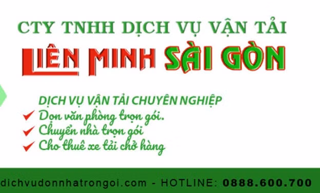 Chuyển văn phòng - Công ty TNHH Dịch vụ Vận tải Liên Minh Sài Gòn