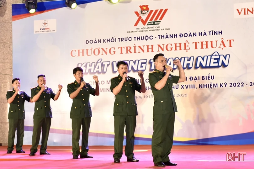 Đặc sắc chương trình nghệ thuật chào mừng thành công Đại hội Đoàn toàn tỉnh Hà Tĩnh
