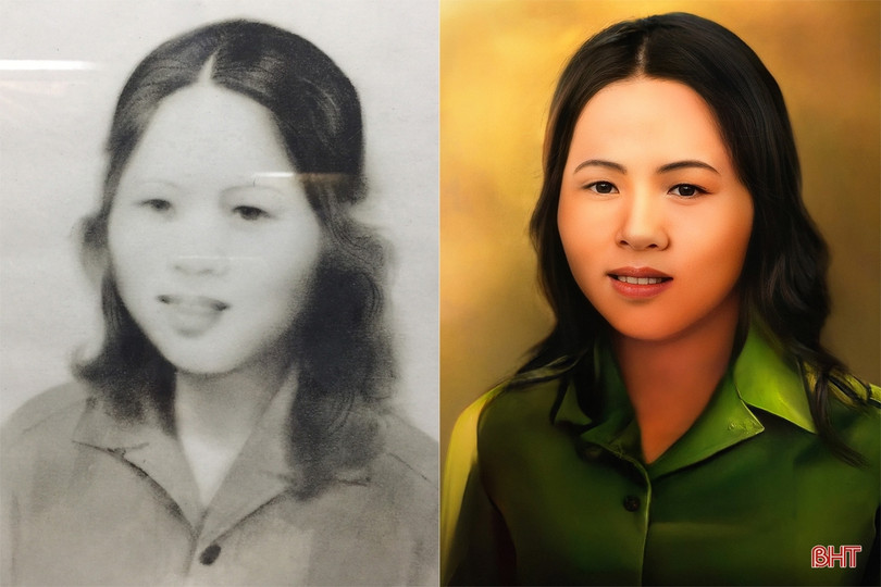 Xem ảnh phục dựng chân dung 10 liệt nữ TNXP Ngã ba Đồng Lộc