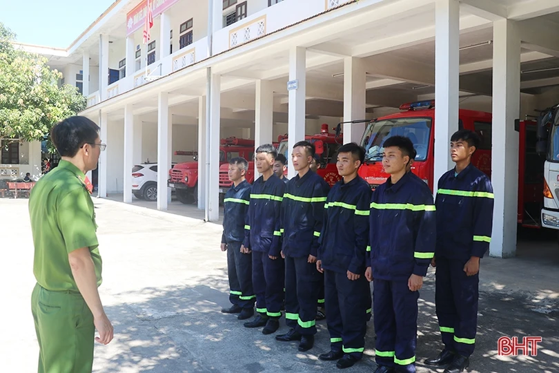 Phát huy hiệu quả phương châm “4 tại chỗ” trong phòng cháy, chữa cháy ở Hà Tĩnh