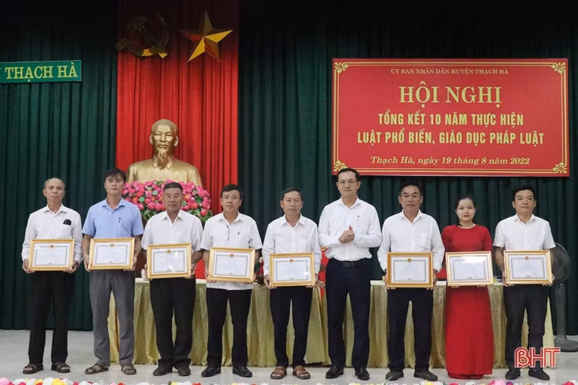 Đổi mới hình thức tuyên truyền, phổ biến pháp luật cho người dân Thạch Hà