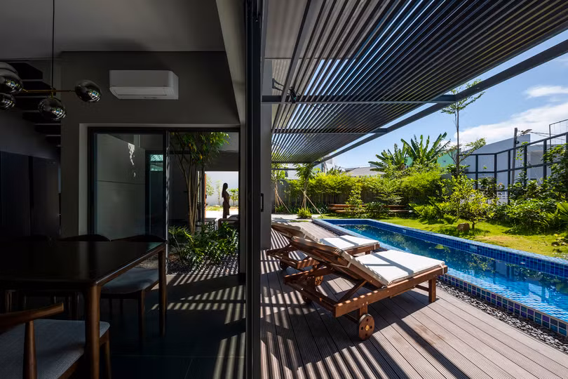 Hiệu ứng hang động thông gió cho nhà hướng Tây