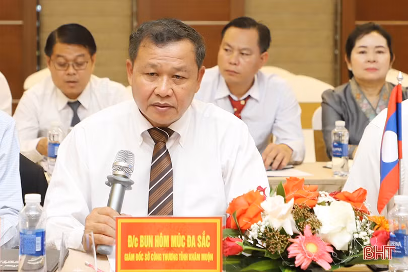 Hà Tĩnh - Bôlykhămxay - Khăm Muộn hợp tác phát triển ngành công thương