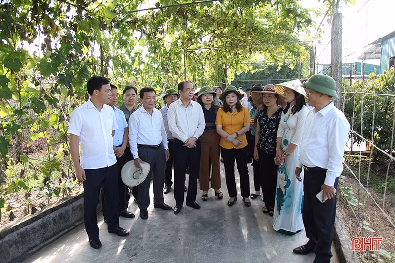 Đoàn công tác HĐND tỉnh Yên Bái ấn tượng với phong trào xây dựng NTM của Hà Tĩnh