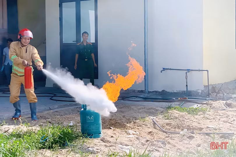 Ra mắt mô hình “Tổ liên gia an toàn PCCC” đầu tiên ở Cẩm Xuyên