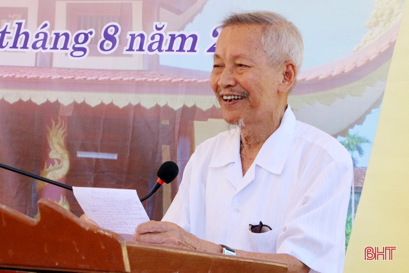 Khánh thành nhà tưởng niệm tại Di tích Chứng tích tội ác chiến tranh Trường cấp III Lý Tự Trọng