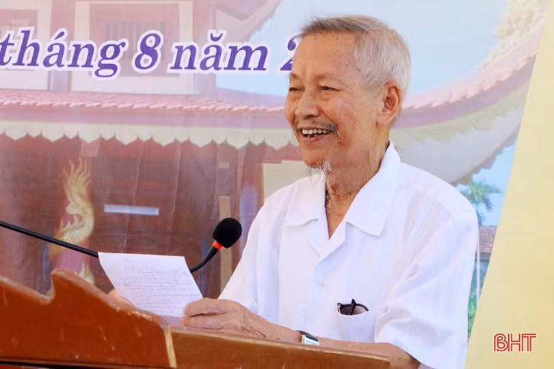 Khánh thành nhà tưởng niệm tại Di tích Chứng tích tội ác chiến tranh Trường cấp III Lý Tự Trọng