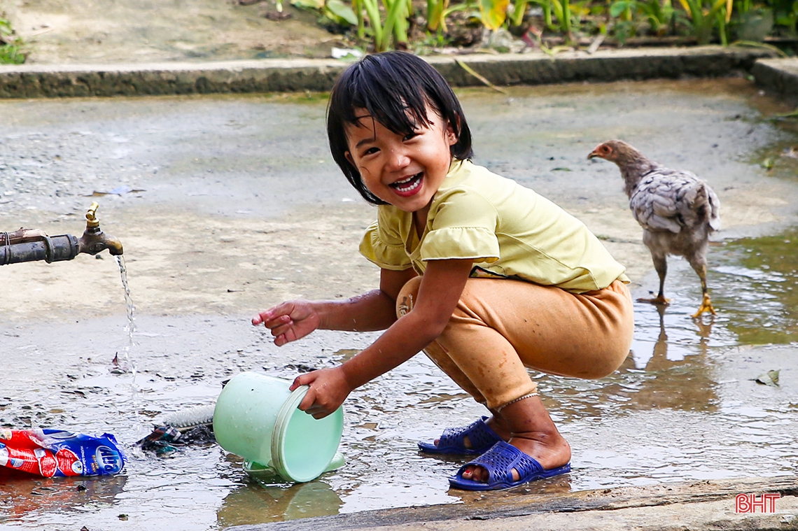 Ngắm những “thiên thần” nhỏ ở bản Rào Tre