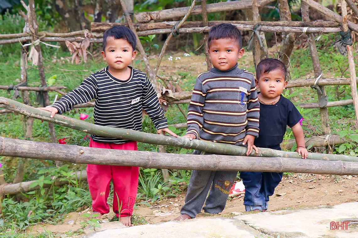 Ngắm những “thiên thần” nhỏ ở bản Rào Tre