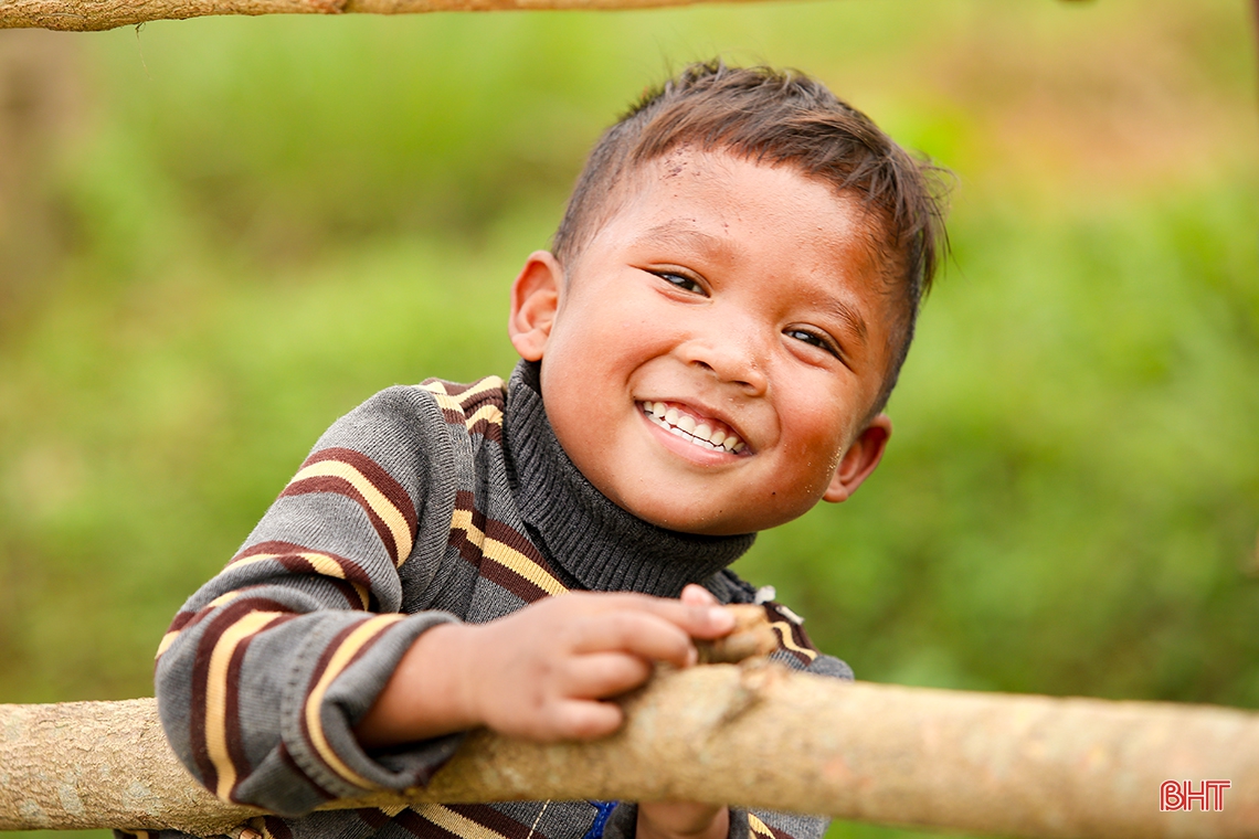 Ngắm những “thiên thần” nhỏ ở bản Rào Tre