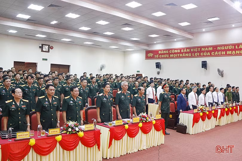 Phát huy trí tuệ, thảo luận dân chủ, góp phần vào thành công của Đại hội Đảng bộ Quân sự Hà Tĩnh lần thứ XIII