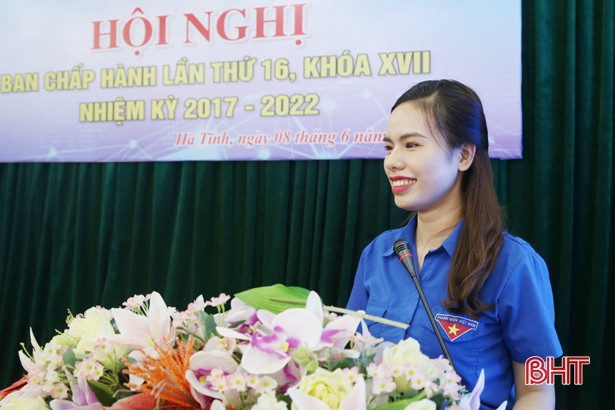 Tỉnh đoàn Hà Tĩnh có phó bí thư mới