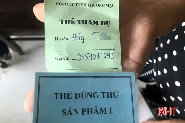 Nhiều người dân TX Kỳ Anh “sập bẫy” khuyến mãi, mua hàng kém chất lượng