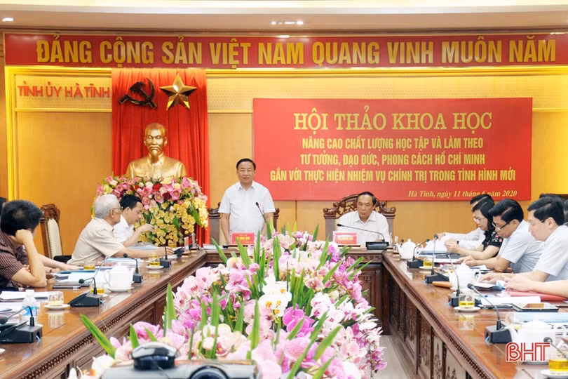 Hà Tĩnh học tập và làm theo Bác gắn với nhiệm vụ chính trị trong tình hình mới