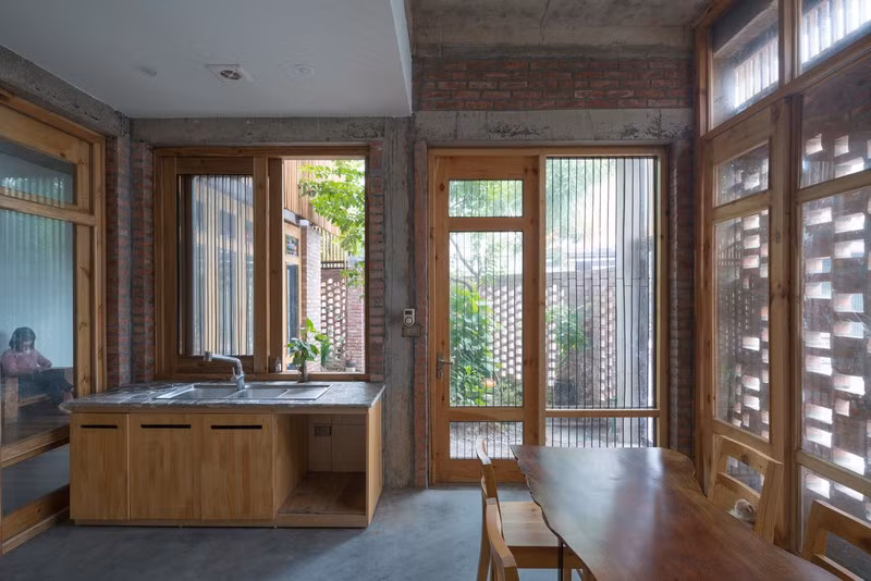 Ngôi nhà có cấu trúc mở ngập tràn ánh sáng tự nhiên