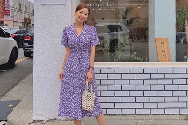 Váy đơn sắc cho nàng công sở