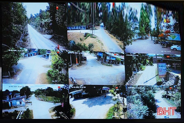 Xã đầu tiên ở huyện miền núi Hà Tĩnh đầu tư 80 triệu đồng lắp camera giám sát