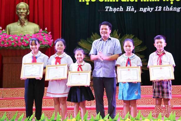 Thạch Hà dẫn đầu tỉnh Hà Tĩnh về số lượng học sinh giỏi tỉnh lớp 9