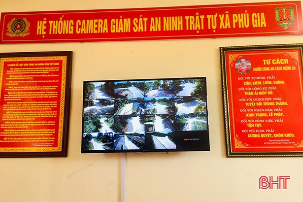 Xã đầu tiên ở huyện miền núi Hà Tĩnh đầu tư 80 triệu đồng lắp camera giám sát