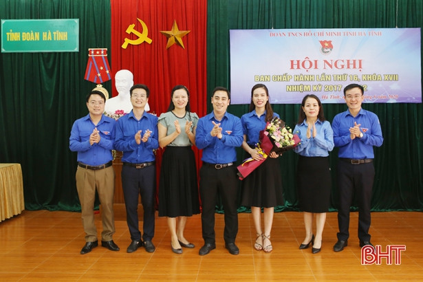 Tỉnh đoàn Hà Tĩnh có phó bí thư mới