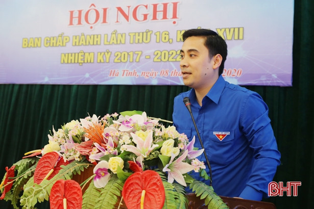 Tỉnh đoàn Hà Tĩnh có phó bí thư mới