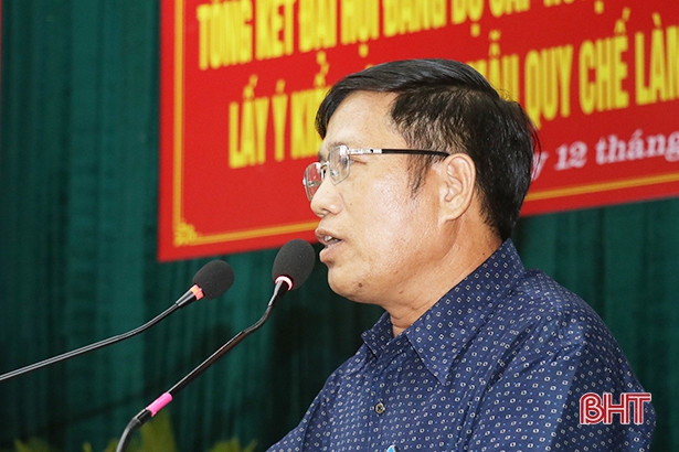 Kịp thời triển khai các nhiệm vụ sau Đại hội Đảng bộ huyện Thạch Hà ảnh 3 Kịp thời triển khai các nhiệm vụ sau Đại hội Đảng bộ huyện Thạch Hà