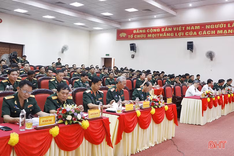 Đoàn kết, tăng cường kỷ luật, kỷ cương, thực hiện thắng lợi Nghị quyết Đại hội Đảng bộ Quân sự Hà Tĩnh