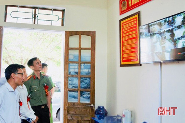 Xã đầu tiên ở huyện miền núi Hà Tĩnh đầu tư 80 triệu đồng lắp camera giám sát