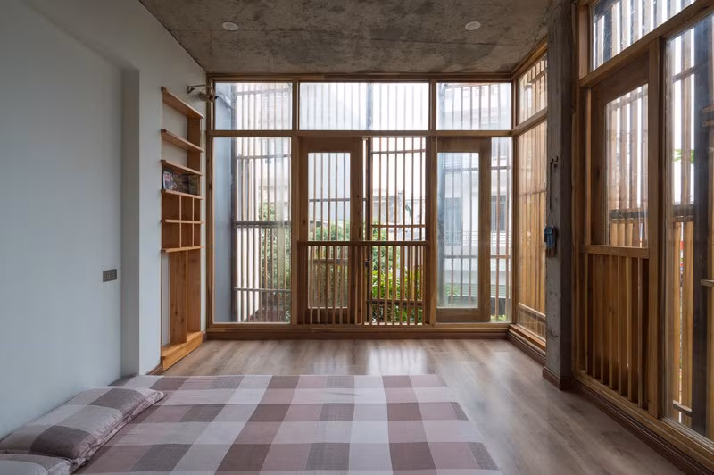 Ngôi nhà có cấu trúc mở ngập tràn ánh sáng tự nhiên