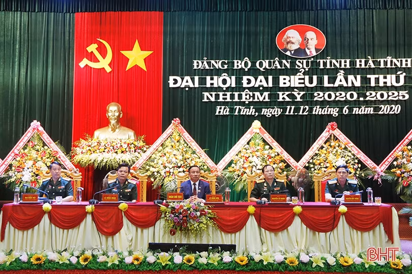Đoàn kết, tăng cường kỷ luật, kỷ cương, thực hiện thắng lợi Nghị quyết Đại hội Đảng bộ Quân sự Hà Tĩnh
