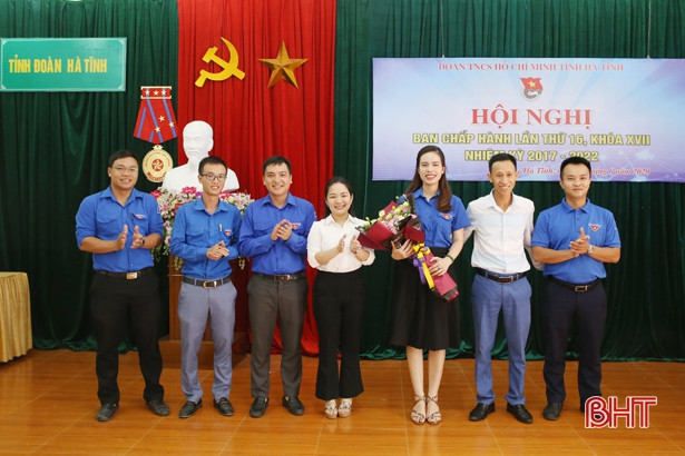 Tỉnh đoàn Hà Tĩnh có phó bí thư mới