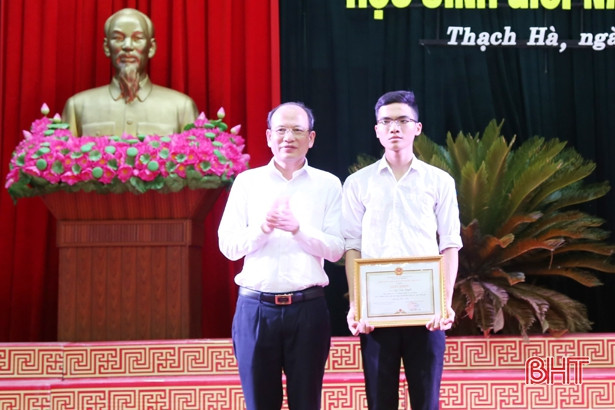 Thạch Hà dẫn đầu tỉnh Hà Tĩnh về số lượng học sinh giỏi tỉnh lớp 9