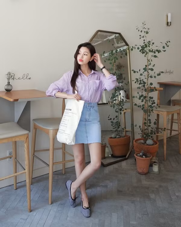 10 gợi ý diện đồ tím pastel đẹp xuất sắc cho chị em