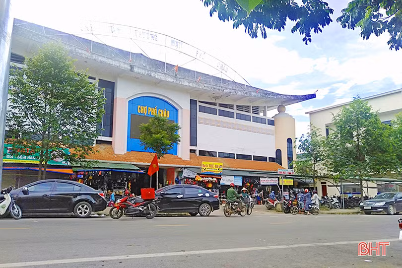 Thị trấn Phố Châu xây dựng văn minh đô thị