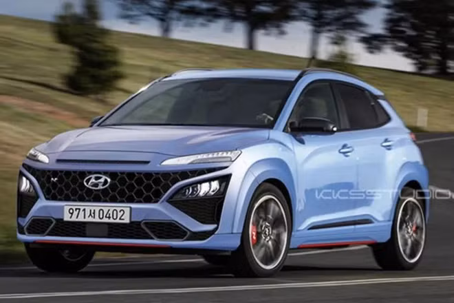 Hyundai Kona phiên bản thể thao sẽ có công suất tới 275 mã lực