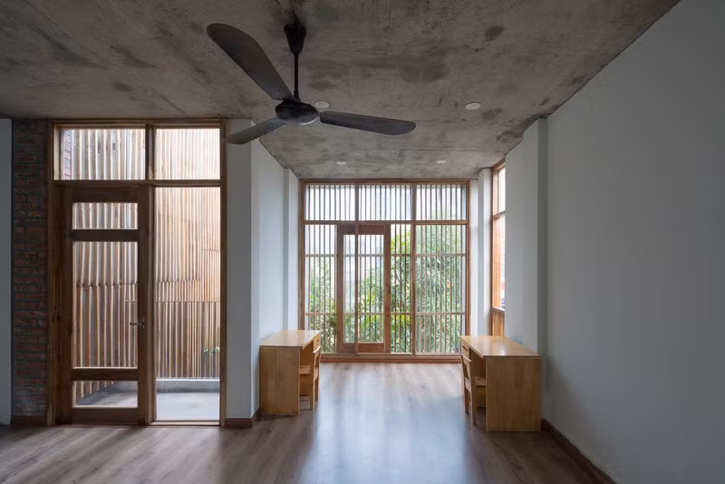 Ngôi nhà có cấu trúc mở ngập tràn ánh sáng tự nhiên