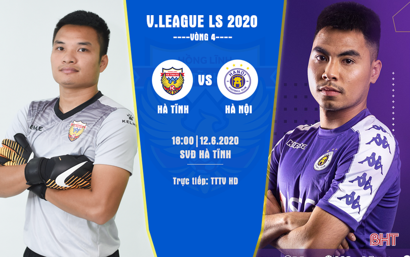 Trực tiếp: Hồng Lĩnh Hà Tĩnh vs Hà Nội FC tại vòng 4 V.League 2020
