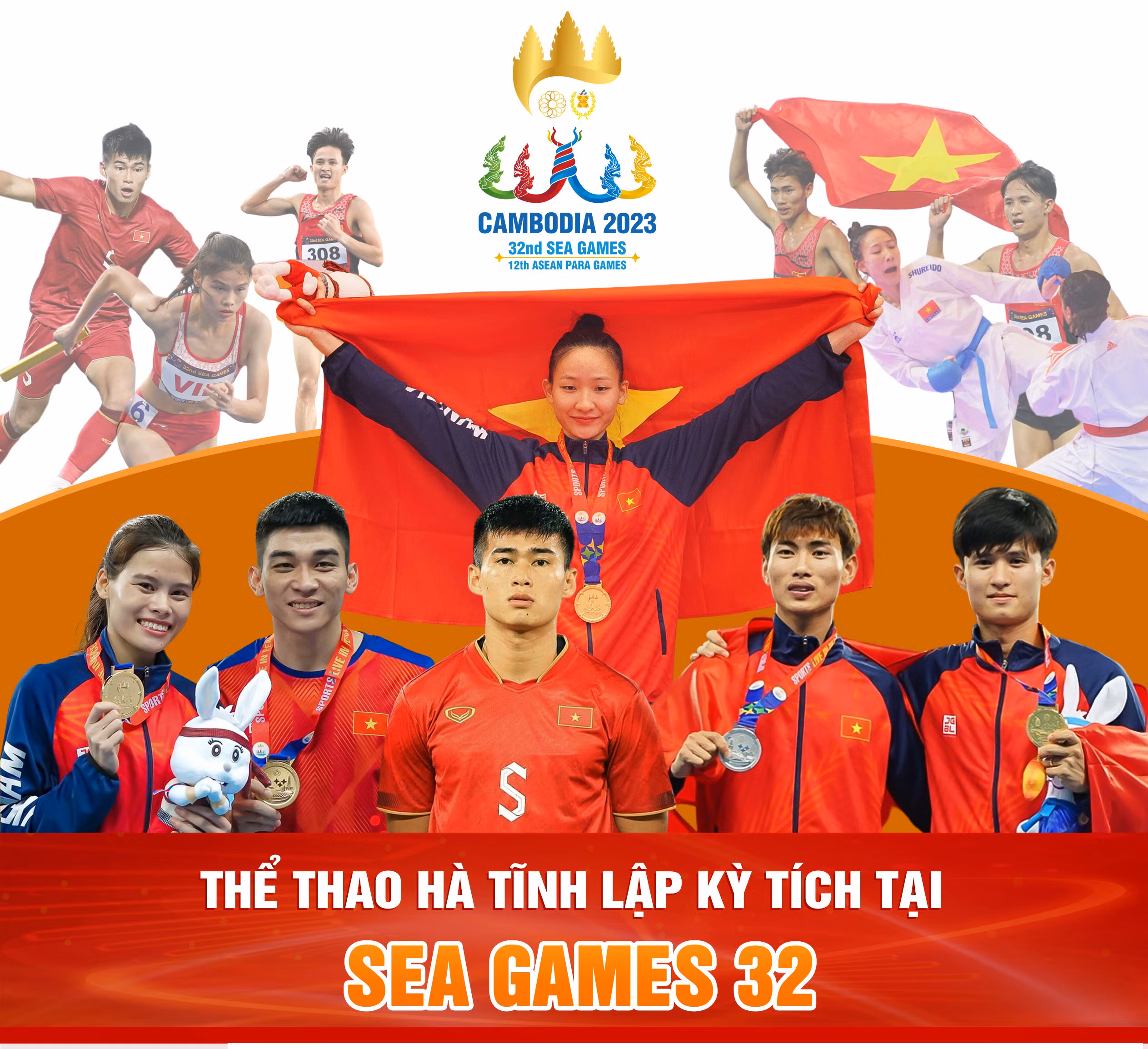 Thể thao Hà Tĩnh lập kỳ tích tại SEA Games 32