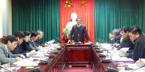 Bí thư Tỉnh ủy Nguyễn Thanh Bình thống nhất thành phần, số lượng Ban chỉ đạo bầu cử, Uỷ ban bầu cử tỉnh