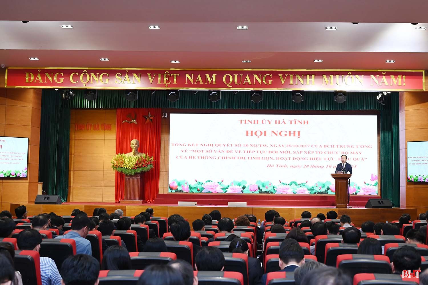 Bí thư Tỉnh ủy phát biểu chỉ đạo tại hội nghị. bqbht_br_dsc-9d185.jpg