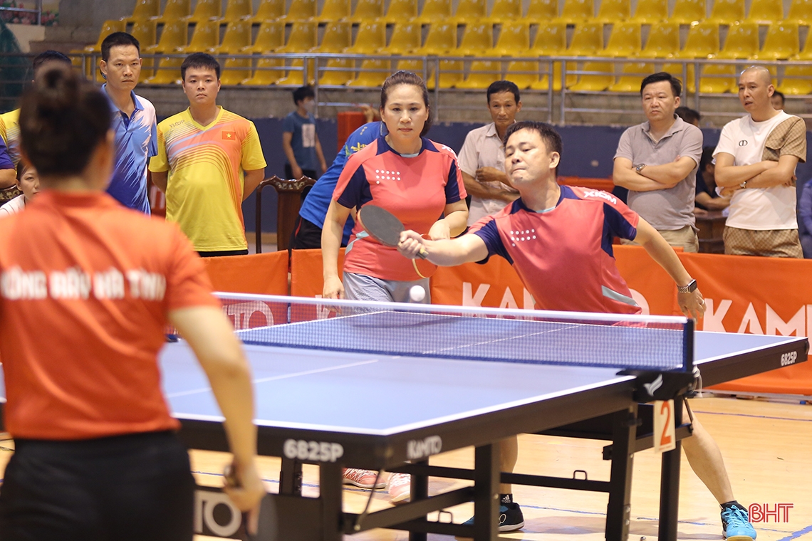 Giải Bóng bàn các CLB mở rộng Báo Hà Tĩnh năm 2023 thành công tốt đẹp