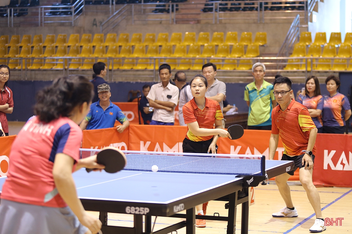 Giải Bóng bàn các CLB mở rộng Báo Hà Tĩnh năm 2023 thành công tốt đẹp