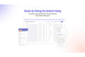 Hệ thống CRM: Bí quyết quản lý bán hàng hiệu quả, giữ chân khách hàng dài lâu