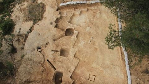 Hình ảnh hệ thống nước của Bể bơi nhìn từ không trung