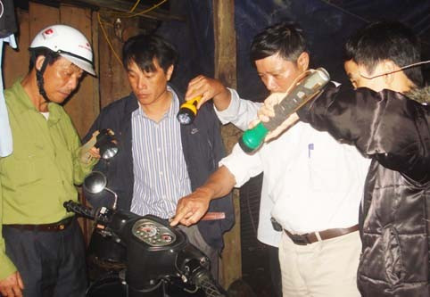 Lực lượng chức năng xác minh vụ việc