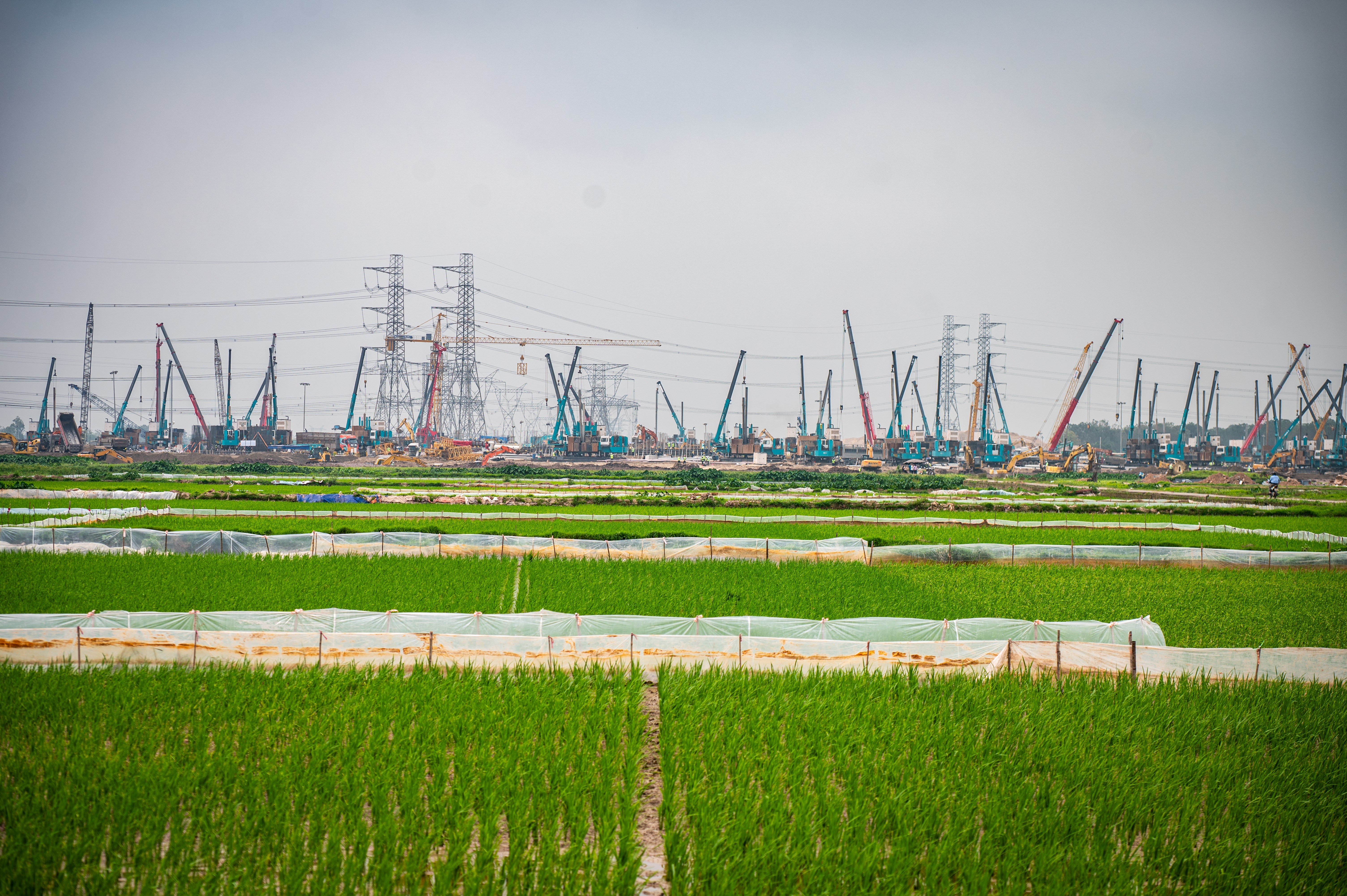 Công trình dự kiến hoàn thành vào năm 2028, được kỳ vọng là biểu tượng mới của thể thao Việt Nam. Ngoài sân vận động Lạc Việt, khu B của khu đô thị thể thao Olympic còn bao gồm các công trình quy mô lớn khác như Cung Thể thao Dưới nước Global Aquatic Arena, Tháp Thể thao Việt Nam (Vietnam Sports Tower) và Siêu đấu trường Thể thao điện tử E-Sports.