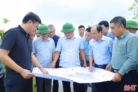 Thống nhất phân chia dự án bồi thường, GPMB đường sắt tốc độ cao qua Hà Tĩnh thành các dự án thành phần độc lập 