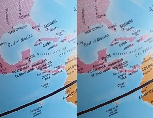 Bên trái là ảnh được crop với tỷ lệ 1:1 từ ảnh gốc chụp bằng máy Olympus E-PM2. Vùng nét khá tốt, nhưng chi tiết không được chính xác như ảnh bên phải. Bên phải được thực hiện bằng cách dùng zoom quang từ 14 mm tới 42 mm (3x), vẫn giữ nguyên độ phân giải. Do zoom quang nên số điểm ảnh vẫn giữ nguyên, nhưng vùng ảnh thu được nhỏ đi, tương đương với việc chụp cùng kích thước nhưng độ phân giải cao hơn. Sau đó ảnh này được giảm độ phân giải trong Photoshop để bằng với độ phân giải của vùng ảnh đã crop.